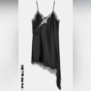 Viral Zara Asymmetric Lace Dress